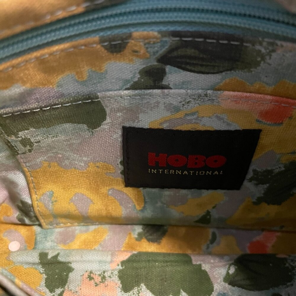 Vintage HOBO International Yellow Leather Clutch - Picture 6 of 7